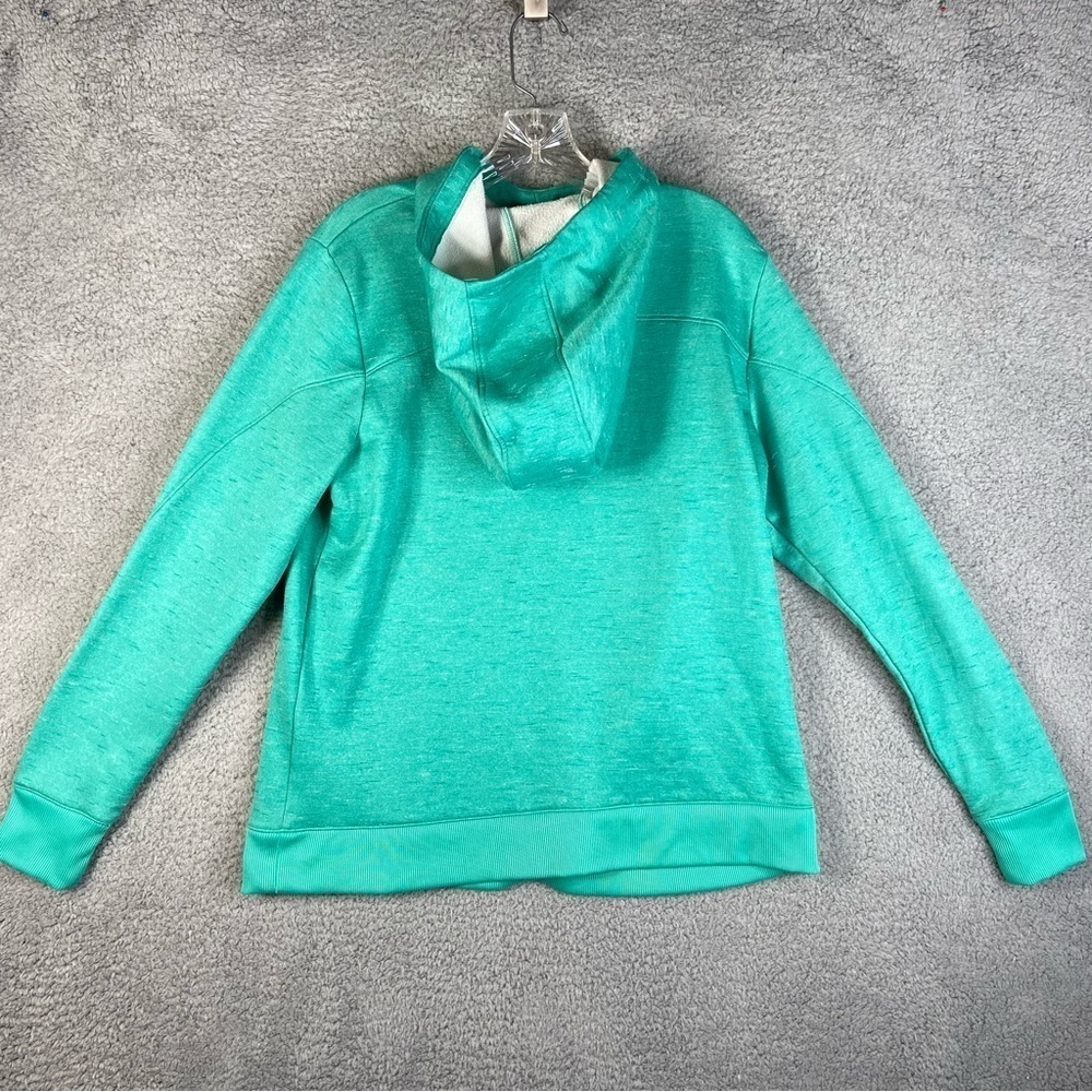 Under Armour Cold Gear Hoodie Teal Large - Picture 4 of 8